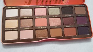 too faced sweet peach palette