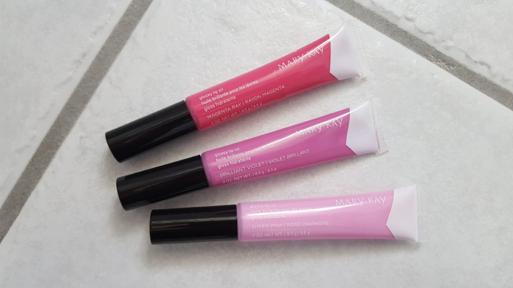 mary kay light reinvented spring glossy lip oil