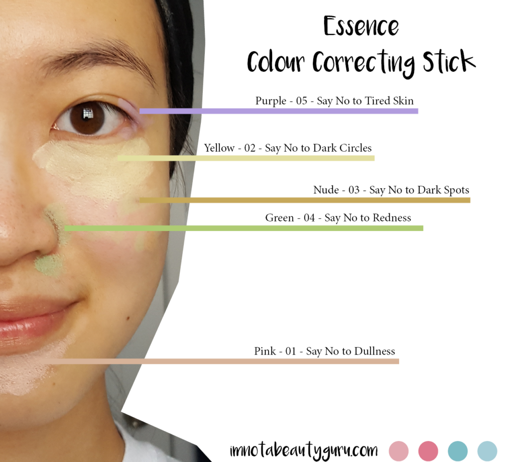 essence colour correcting stick