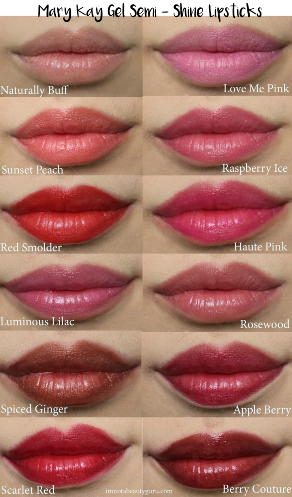 mary kay gel semi-shine lipstick