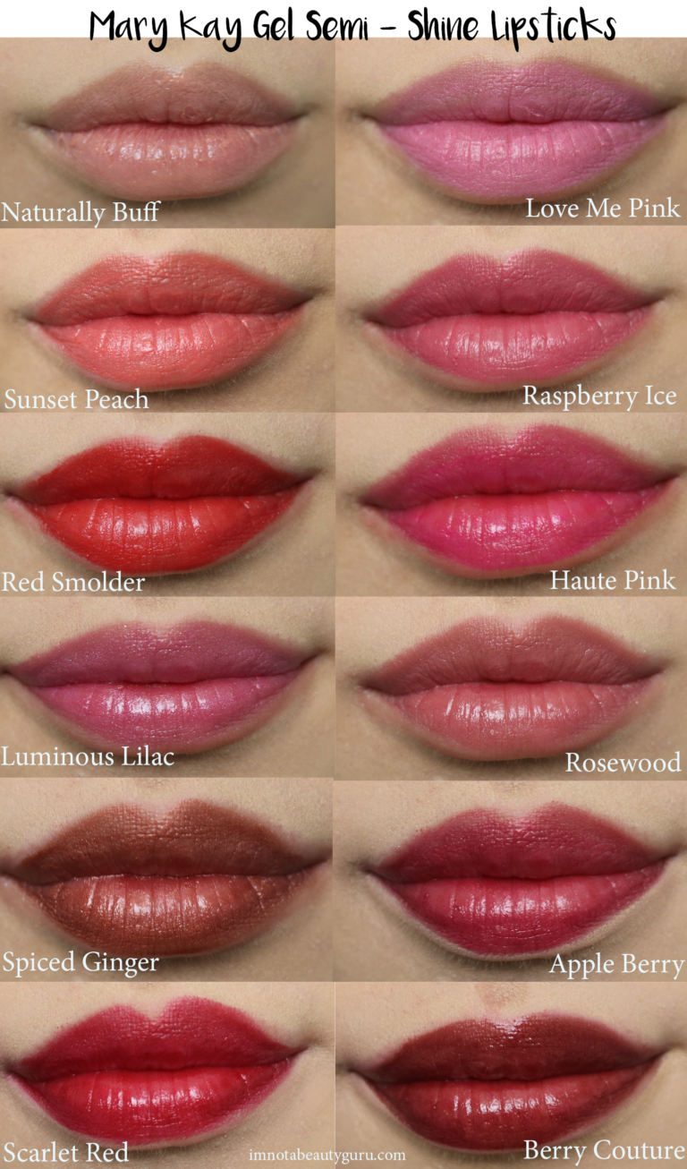 Review: Mary Kay Gel Semi-shine Lipsticks - I'm Not A Beauty Guru