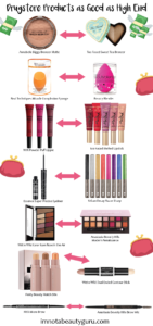 drugstore products as good as high end