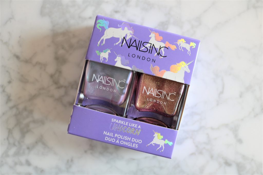 nailsinc unicorn nail polish duo