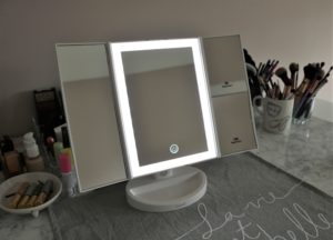 fancii tria tri fold mirror