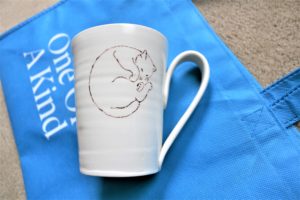 greg voisin pottery cat