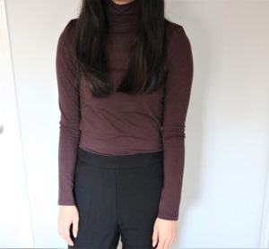 frank and oak cotton long sleeve in fudge