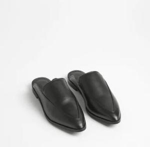 frank and oak pointy mule